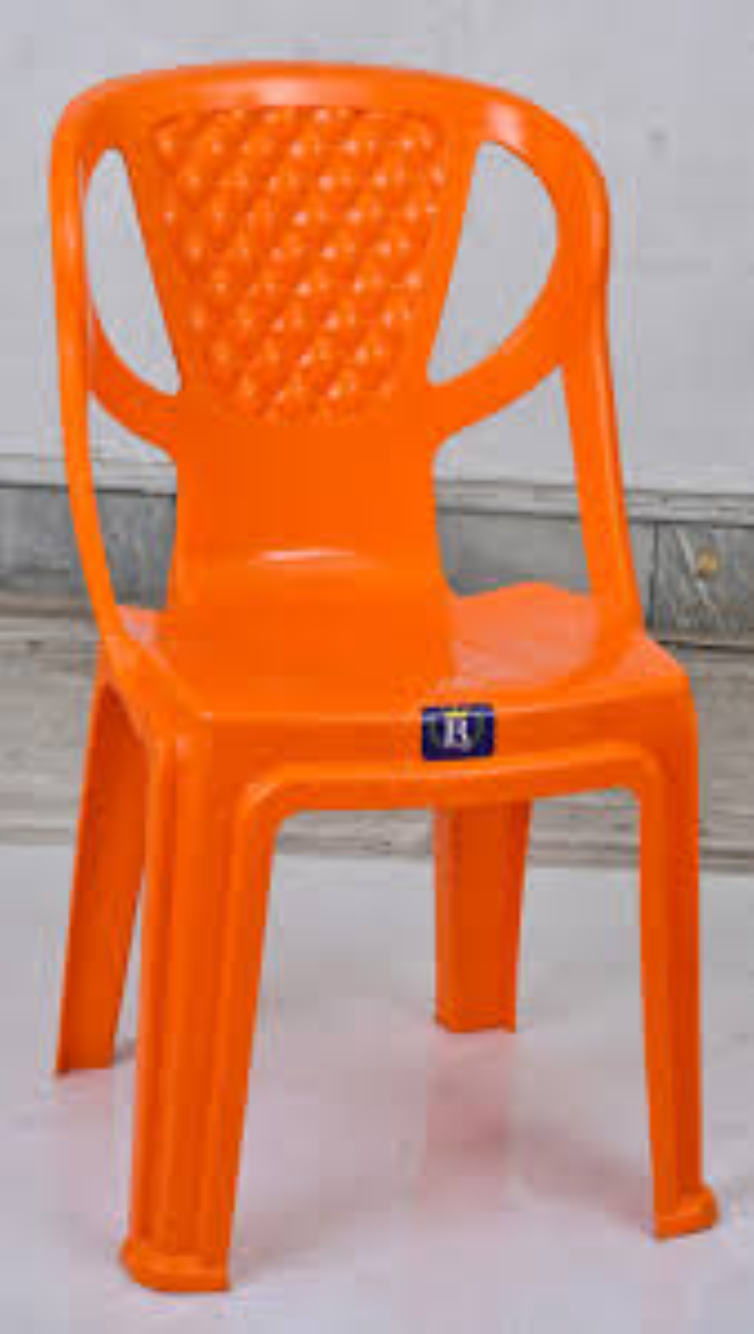 COMPLAST CHAIR PREMIUM ARMLESS BRUNO ORANGE